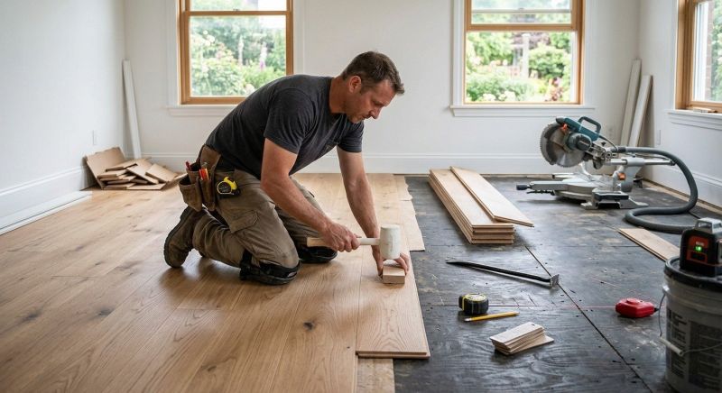 Hardwood Floor Installation in Annandale, VA