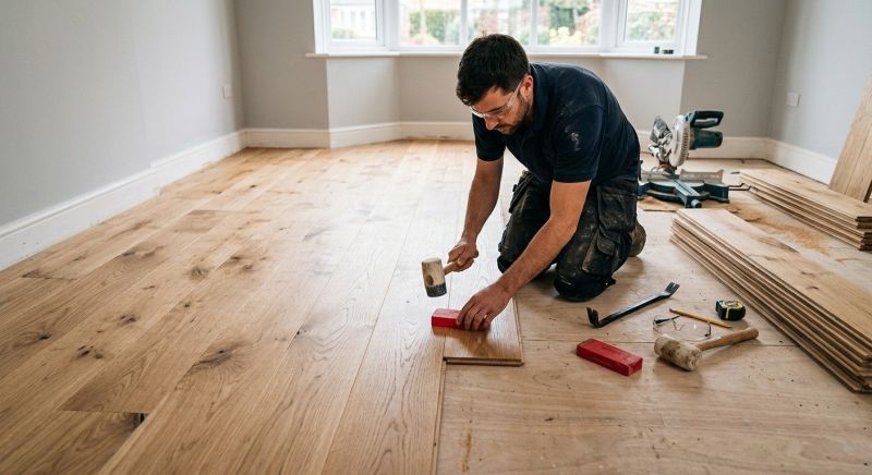 Hardwood Floor Installation in Bristow, VA