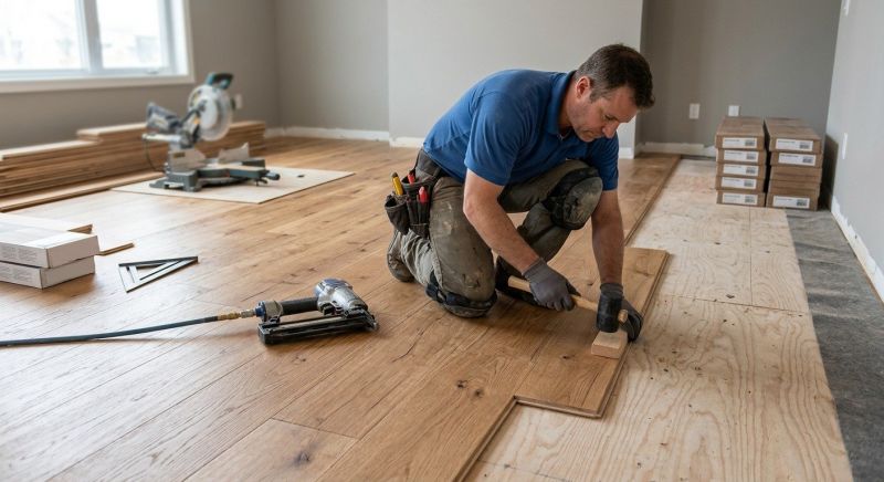 Hardwood Floor Installation in Great Falls, VA