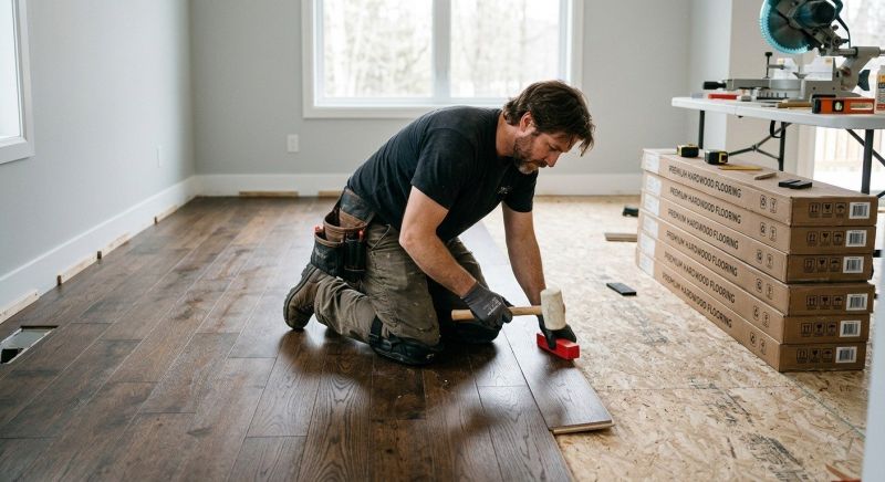 Hardwood Floor Installation in Herndon, VA