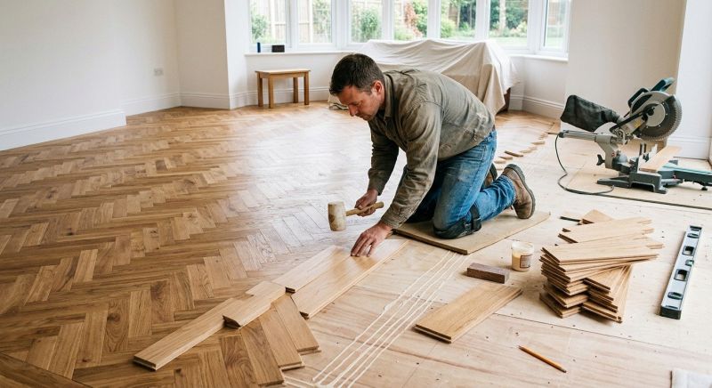 Hardwood Floor Installation in Oakton, VA