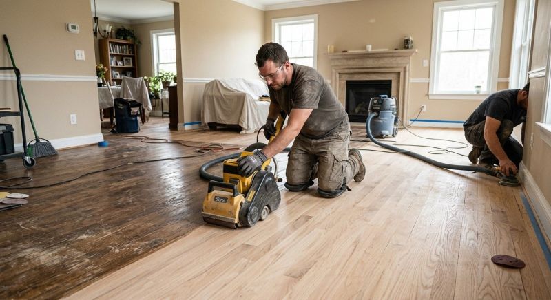 Hardwood Floor Renovation in Fairfax County, VA
