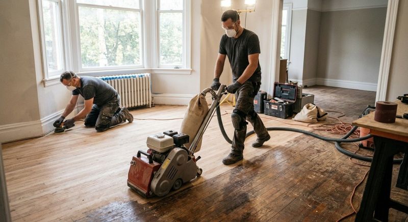 Hardwood Floor Renovation in Fairfax County, VA