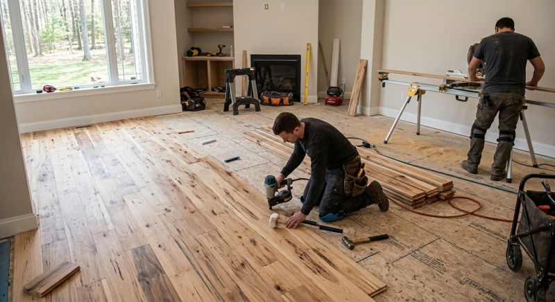 Hardwood Floor Renovation in Fairfax County, VA