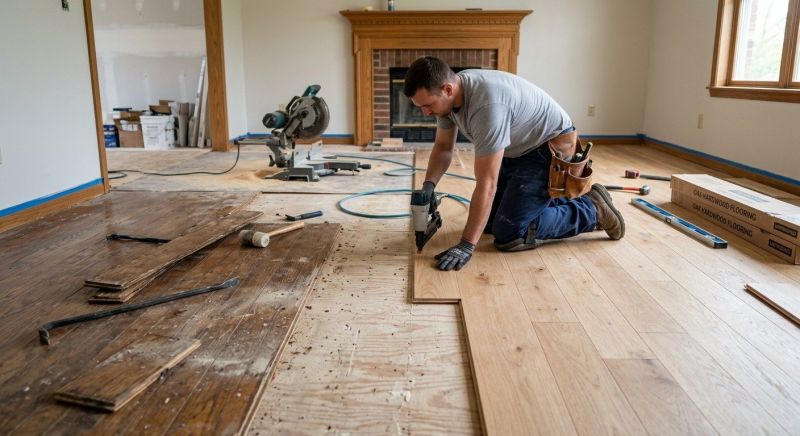Hardwood Replacement in Springfield, VA