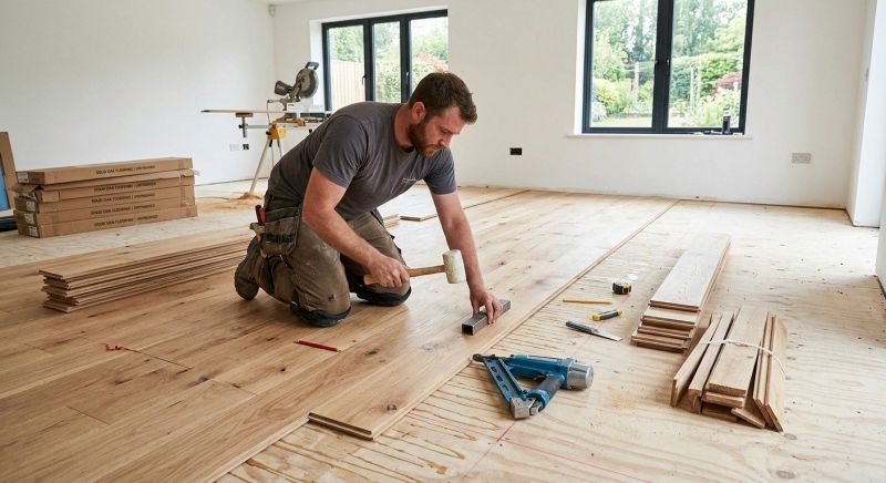 Oak Floor Installation in Great Falls, VA