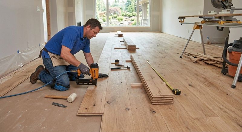 Plank Floor Installation in Fairfax County, VA