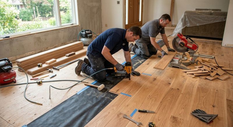 Wood Flooring Installation in Alexandria, VA