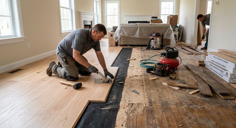 Wood Flooring Installation in Rockville, MD